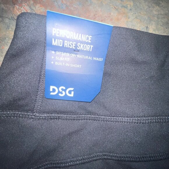 DSG Womens Black Athletic Skort, XS - Picture 8 of 9
